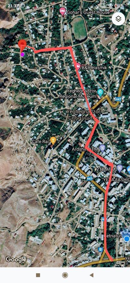 Yeghegnadzor Guest House Nataly מראה חיצוני תמונה